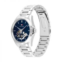 Montre homme automatique tommy hilfiger collection baket acier argenté 1710716 - automatiques - edora - 1