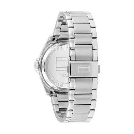 Montre homme automatique tommy hilfiger collection baket acier argenté 1710716 – automatiques