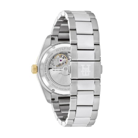 Montre homme automatique tommy hilfiger th85 acier argenté 1792155 – automatiques