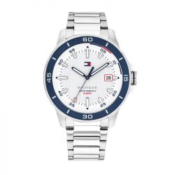 Montre homme tommy hilfiger collection remy acier argenté 1792227 - analogiques - edora - 0