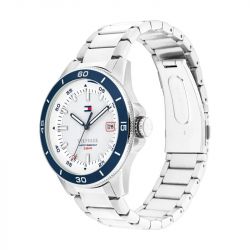 Montre homme tommy hilfiger collection remy acier argenté 1792227 - analogiques - edora - 1