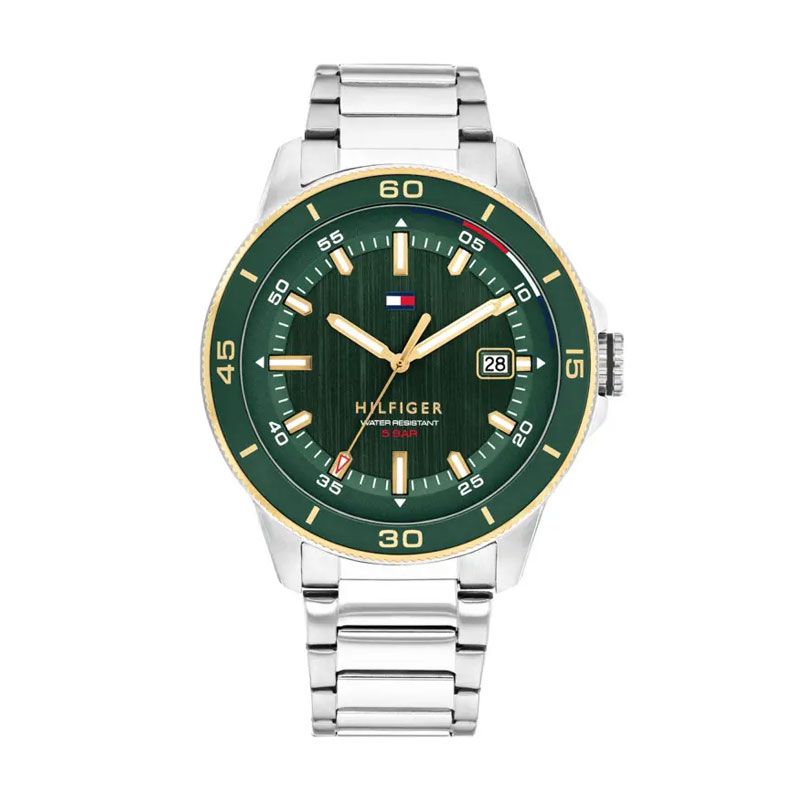 Montre homme tommy hilfiger collection remy acier argenté 1792230 - analogiques - edora