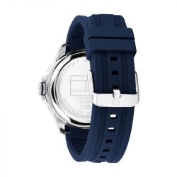 Montre homme tommy hilfiger collection remy silicone bleu 1792225 - analogiques - edora - 2