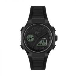 Montre homme digitale lacoste lc33 silicone noir 2011447 - montres-homme - edora - 0