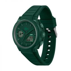 Montre homme digitale lacoste lc33 silicone vert 2011449 - montres-homme - edora - 2