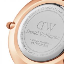 Montre femme daniel wellington classic gold cuir marron dw00100175 - analogiques - edora - 3
