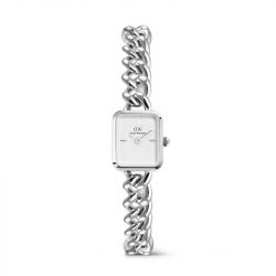 Montre femme daniel wellington jolie chain acier argenté dw00100834 - analogiques - edora - 0