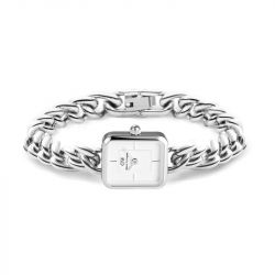 Montre femme daniel wellington jolie chain acier argenté dw00100834 - analogiques - edora - 1