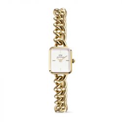 Montre femme daniel wellington jolie chain acier doré dw00100836 - analogiques - edora - 0