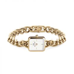 Montre femme daniel wellington jolie chain acier doré dw00100836 - analogiques - edora - 2