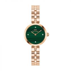 Montre femme daniel wellington link acier doré rose dw00100721 - analogiques - edora - 0