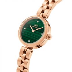Montre femme daniel wellington link acier doré rose dw00100721 - analogiques - edora - 2