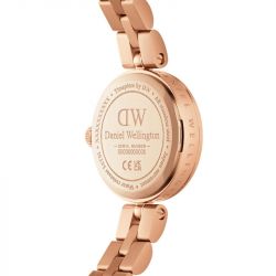 Montre femme daniel wellington link acier doré rose dw00100721 - analogiques - edora - 3