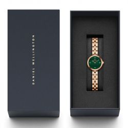 Montre femme daniel wellington link acier doré rose dw00100721 - analogiques - edora - 4