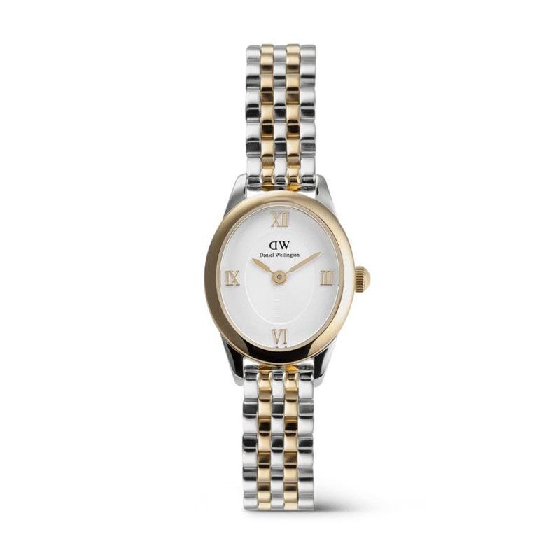 Montre femme daniel wellington ophelia mini acier bicolore dw00100811 - analogiques - edora