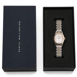 Montre femme daniel wellington ophelia mini acier bicolore dw00100811 - analogiques - edora - 3