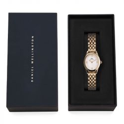 Montre femme daniel wellington ophelia mini gold acier dw00100803 - analogiques - edora - 5
