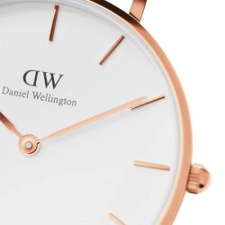 Montre femme daniel wellington petite melrose rose gold acier dw00100219 - analogiques - edora - 3