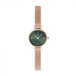 Montre femme daniel wellington petite mini emerald melrose acier doré rose dw00100742 - analogiques - edora - 0