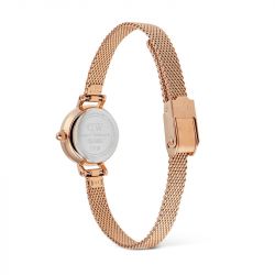 Montre femme daniel wellington petite mini emerald melrose acier doré rose dw00100742 - analogiques - edora - 3