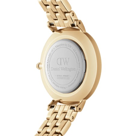 Montre femme daniel wellington petite roman numerals 5-link gold acier dw00100682 – analogiques