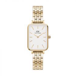 Montre femme daniel wellington quadro 5-link evergold acier dw00100622 - analogiques - edora - 0