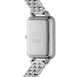 Montre femme daniel wellington quadro lumine 5-link two-tone dw00100625 - analogiques - edora - 4
