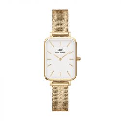 Montre femme daniel wellington quadro pressed evergold gold dw00100556 - analogiques - edora - 0