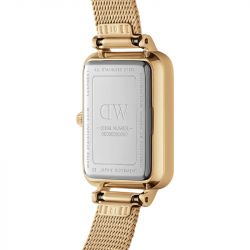 Montre femme daniel wellington quadro pressed evergold gold dw00100556 - analogiques - edora - 4