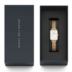 Montre femme daniel wellington quadro pressed evergold gold dw00100556 - analogiques - edora - 5