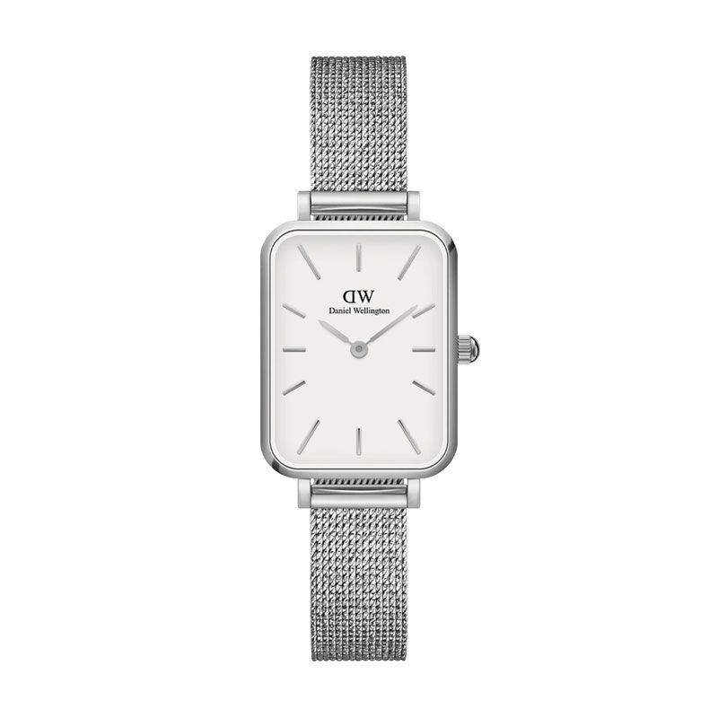 Montre femme daniel wellington quadro pressed melrose sterling dw00100438 - analogiques - edora