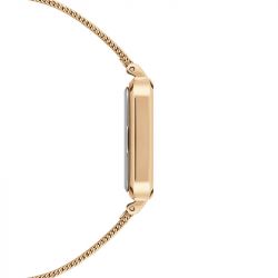 Montre femme daniel wellington quadro pressed unitone gold acier dw00100485 - analogiques - edora - 4