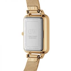 Montre femme daniel wellington quadro pressed unitone gold acier dw00100485 - analogiques - edora - 6