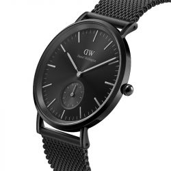 Montre homme daniel wellington multi-eye acier noir dw00100714 - analogiques - edora - 2