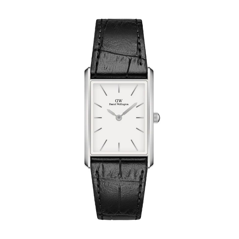 Montre unisex daniel wellington bound black crocodile silver dw00100697 - montres - edora