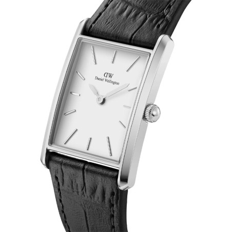 Montre unisex daniel wellington bound black crocodile silver dw00100697 – montres