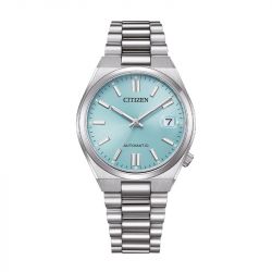 Montre femme automatique citizen tsuyosa ice blue acier nj0200-50l - automatiques - edora - 0