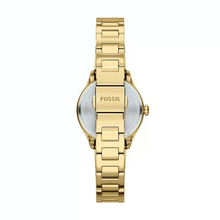 Montre femme fossil gilmore à trois aiguilles en acier doré es5421 – analogiques