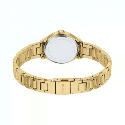 Montre femme fossil gilmore à trois aiguilles en acier doré es5421 - analogiques - edora - 4