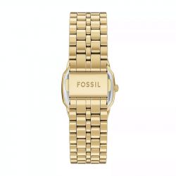 Montre femme fossil harlow à trois aiguilles en acier doré es5433 - analogiques - edora - 2