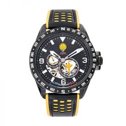 Montre homme automatique patrouille de france athos 6 cadran noir 668123 - automatiques - edora - 0
