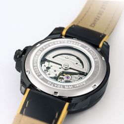 Montre homme automatique patrouille de france athos 6 cadran noir 668123 - automatiques - edora - 1