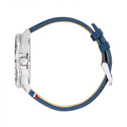 Montre homme automatique patrouille de france athos 8 cadran et cuir bleus 668131 - automatiques - edora - 2