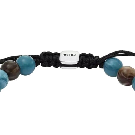 Bracelet homme fossil all stacked up en cordon noir et perles ja7241040 – fossil bracelet homme