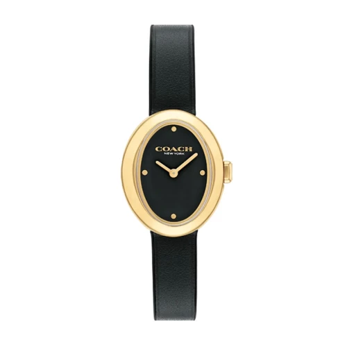 Montre Femme Coach Sammy cuir noir 14504421