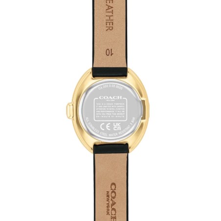 Montre femme coach sammy cuir noir 14504421 – analogiques