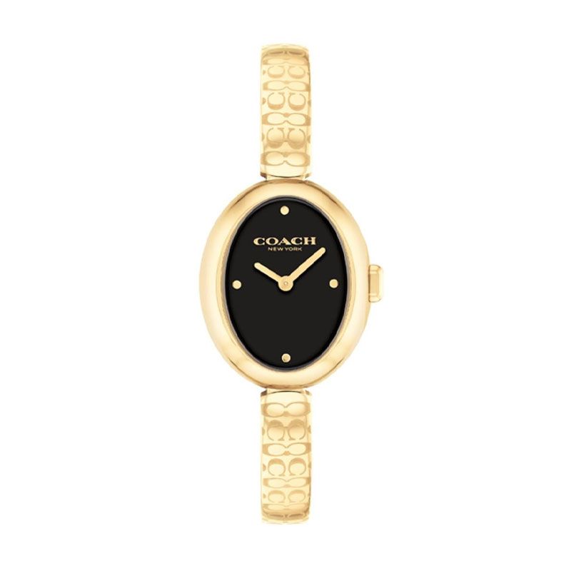 Montre femme coach sammy acier doré 14504521 - analogiques - edora