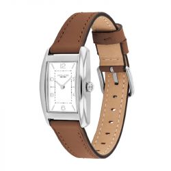 Montre femme coach reese cuir marron 14504311 - analogiques - edora - 3