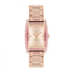 Montre femme coach reese acier doré 14504414 - analogiques - edora - 0
