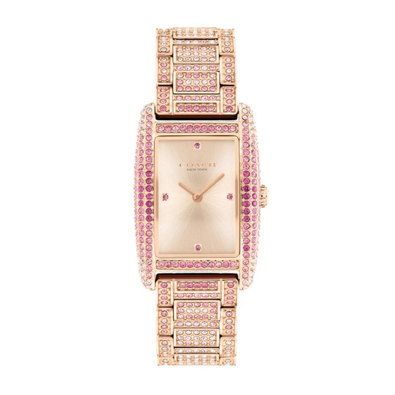 Montre femme coach reese acier doré 14504414 - analogiques - edora